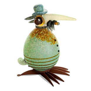 Borowski Au�enskulpturen / schr�ge V�gel 2020, Borowski Bud