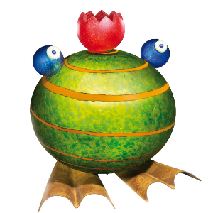 Link zu Aussenobjekte aus Glas mit Beleuchtung